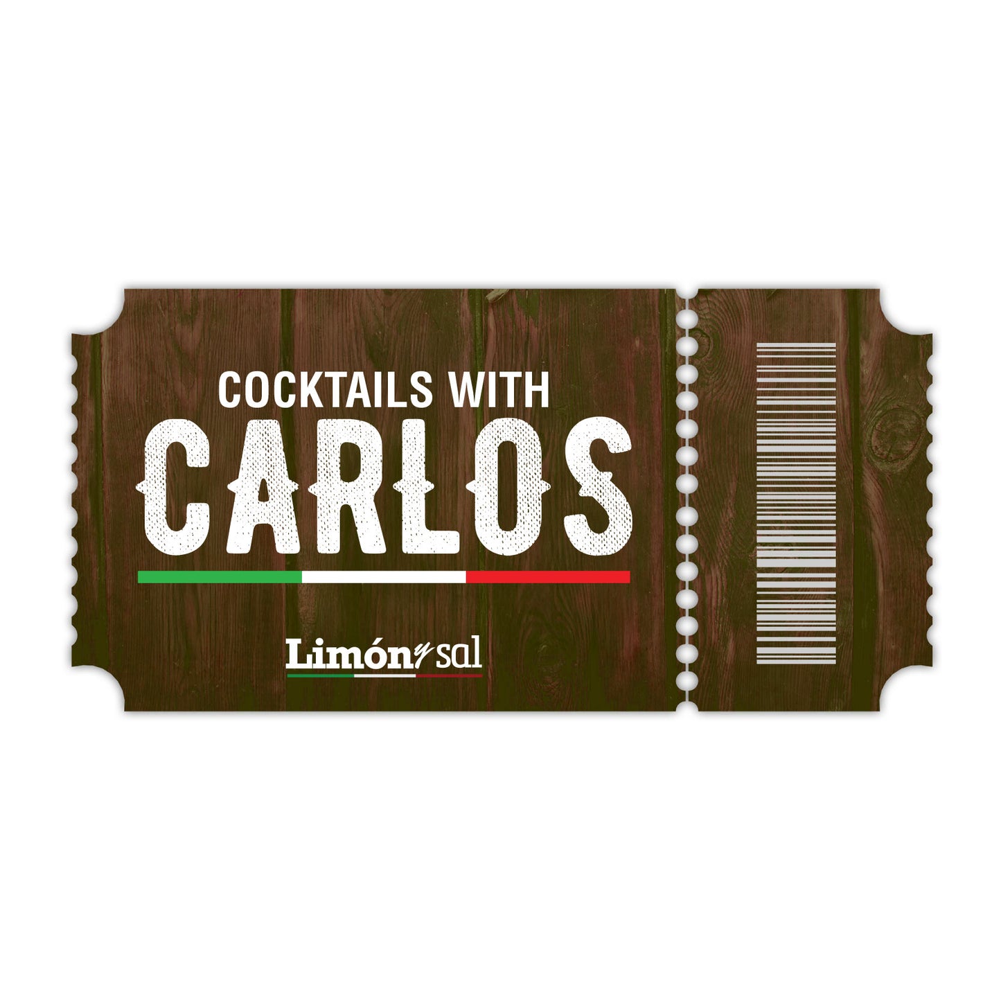 Cocktails With Carlos - Limon Y Sal